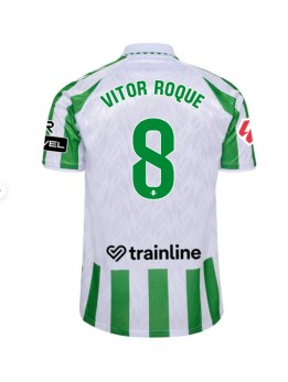 Muži Futbalové oblečenie Real Betis Vitor Roque #8 2024-25 Krátky Rukáv - Domáci